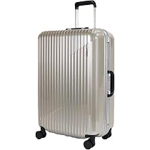 Amazon | [エース] スーツケース クレスタ2F Mサイズ 3-5泊 58L